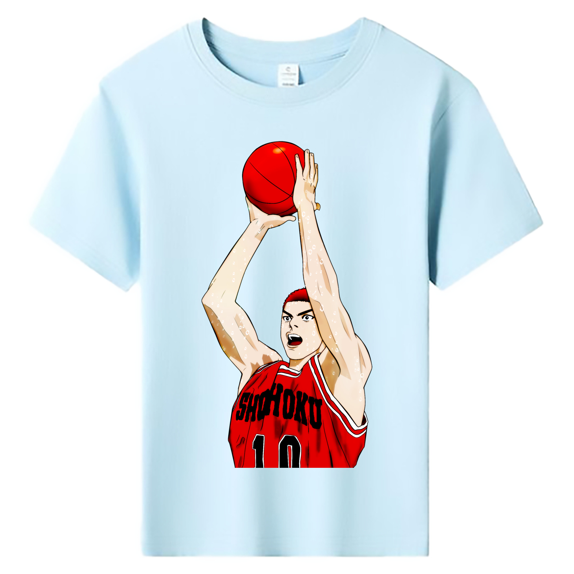 （画像用） SLAM DUNK／スラムダンク 綿100％キッズTシャツ（フロントプリント）